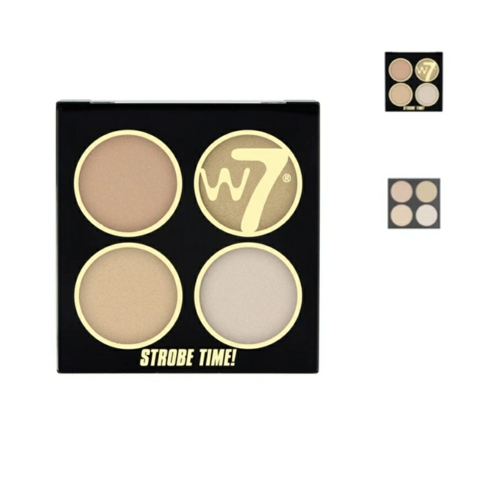 W7 Strobe Time  Strobe,Bronzer, Brusher, Highlghte